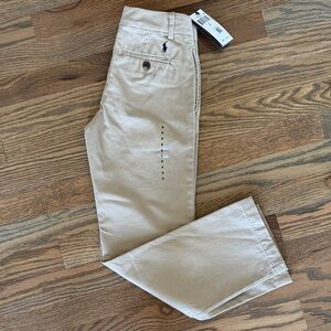NWT Polo boys chino pants size 8
